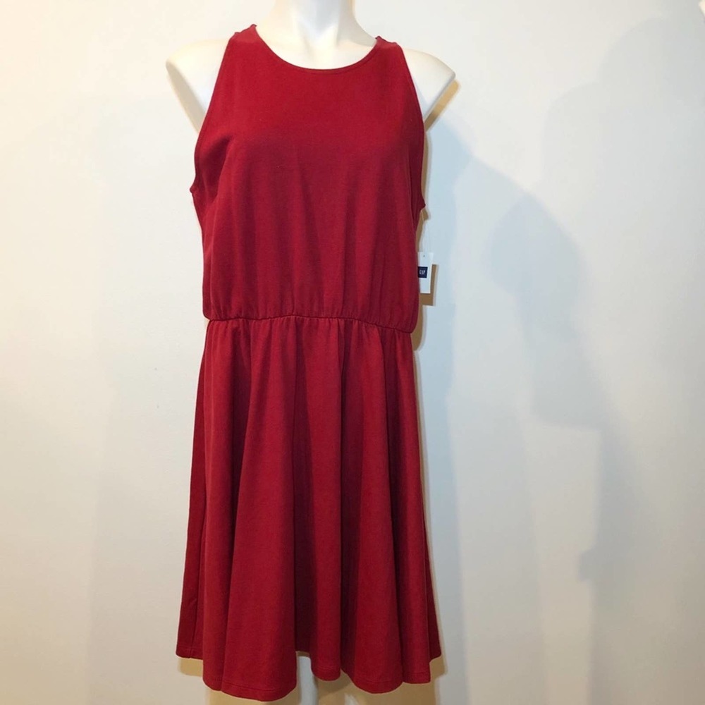 Gap Red Sleeveless Dress L